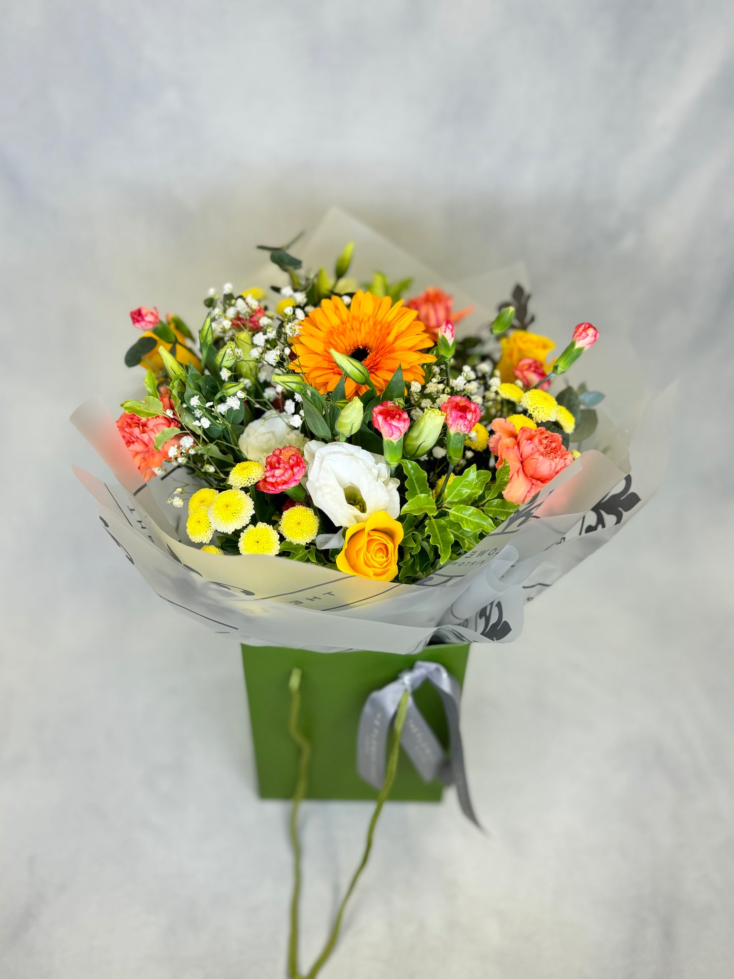 NATIONAL Bouquet in Aqua Bag